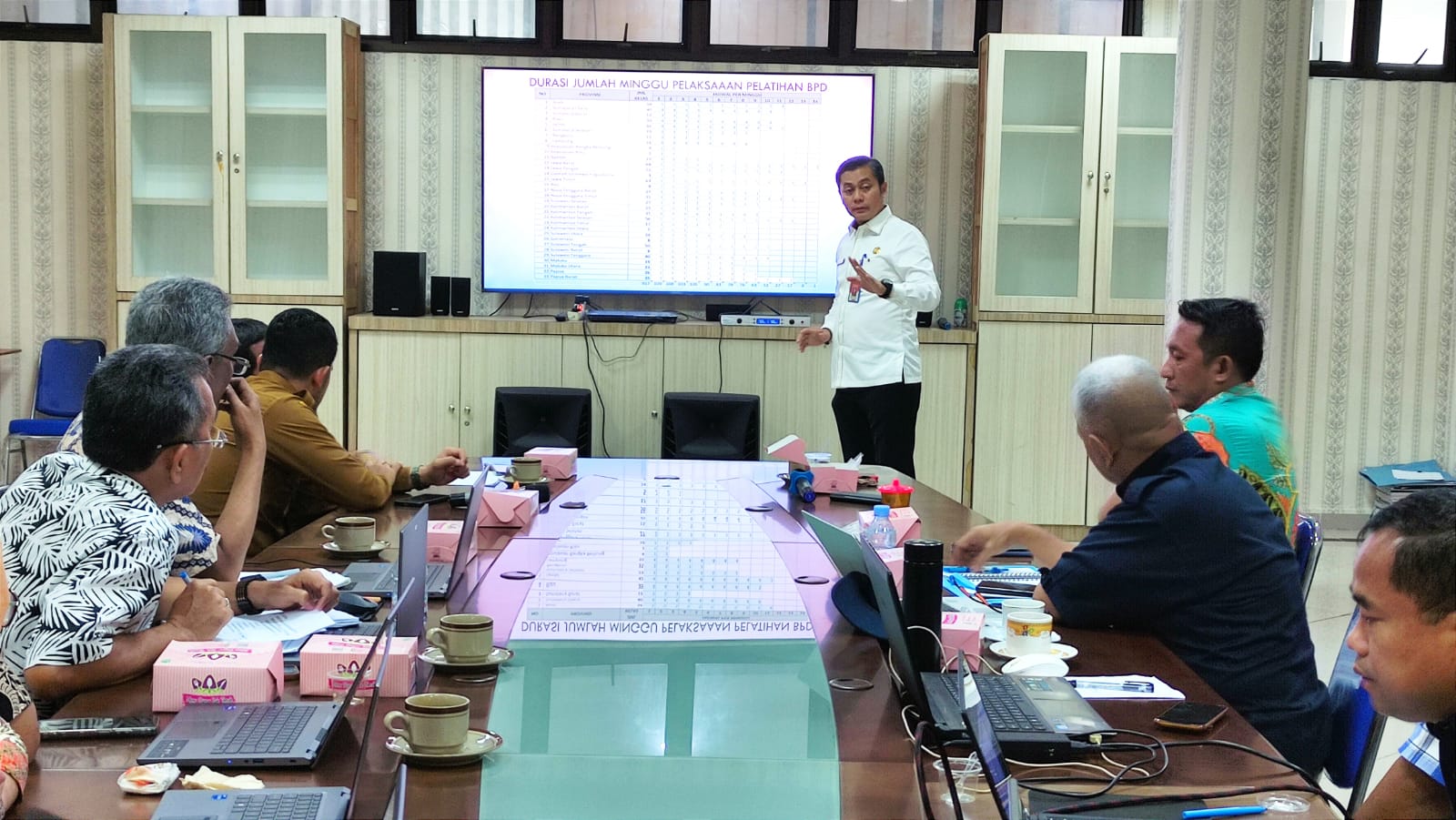 Pengarahan Sekretaris CPMU di Sumatera Utara